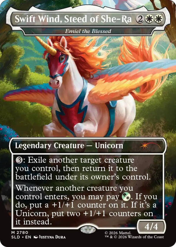 Swift Wind, Steed of She-Ra - Emiel the Blessed (SLD 2780) - Magic: The Gathering