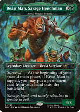 Beast Man, Savage Henchman - Kona, Rescue Beastie (SLD 2785) - Magic: The Gathering