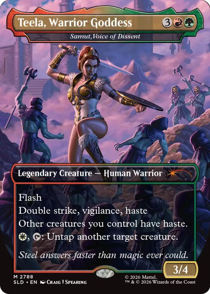 Teela, Warrior Goddess - Samut, Voice of Dissent