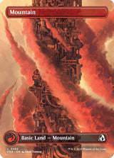 Mountain (Borderless) (0392) - Magic: The Gathering