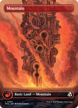 Mountain (Borderless) (0393) - Magic: The Gathering