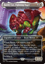 Battle Cat, Fighting Tiger - Fortune, Loyal Steed (SLD 2790) - Magic: The Gathering