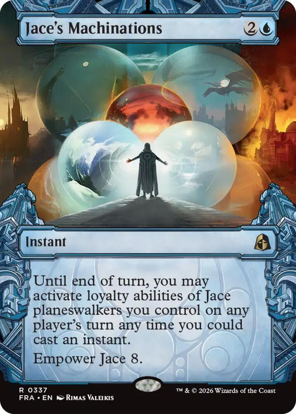 Jace's Machinations (Showcase) - Magic: The Gathering