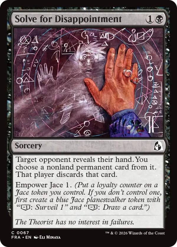 Solve for Disappointment - Magic: The Gathering