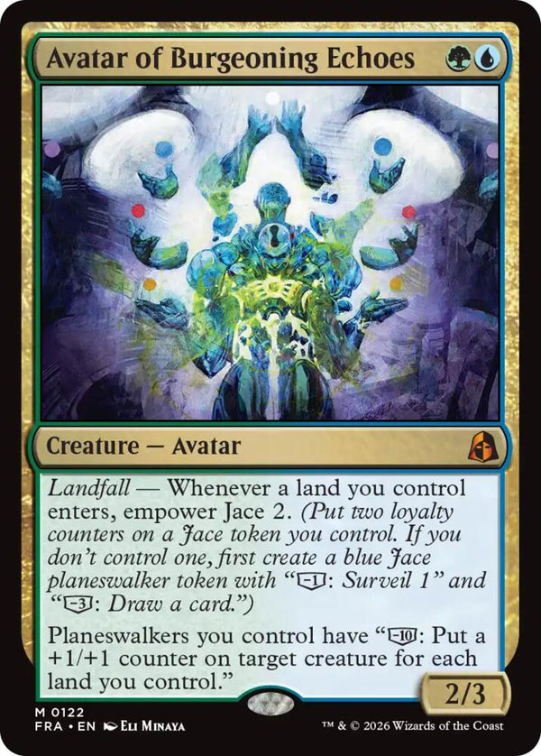 Avatar of Burgeoning Echoes - Magic: The Gathering