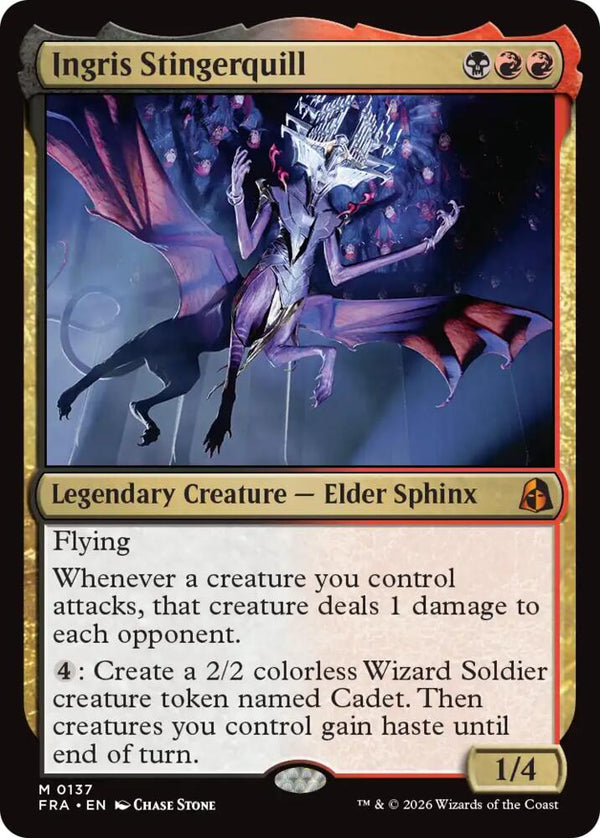 Ingris Stingerquill - Magic: The Gathering