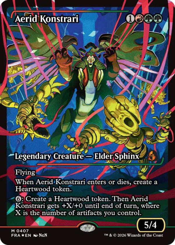 Aerid Konstrari (Showcase) (0407) - Magic: The Gathering