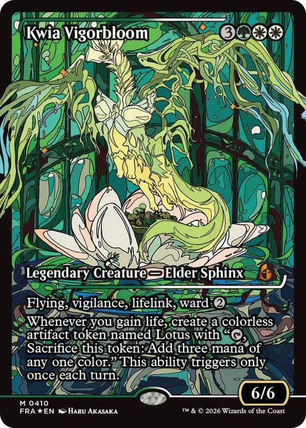 Kwia Vigorbloom (Showcase) (0410) - Magic: The Gathering