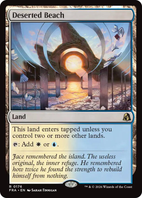 Deserted Beach - Magic: The Gathering