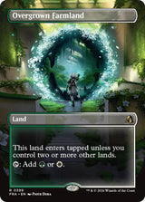 Overgrown Farmland (Borderless) - Magic: The Gathering