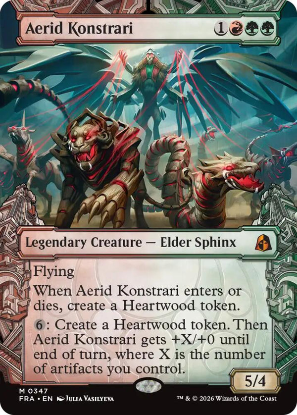 Aerid Konstrari (Showcase) (0347) - Magic: The Gathering