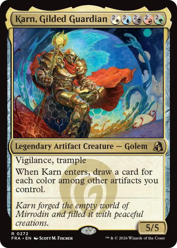 Karn, Gilded Guardian - Magic: The Gathering