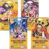 The World's Strongest Warriors Sleeved Booster Pack Art Bundle [Set of 4] (OP17) - One Piece Card Game