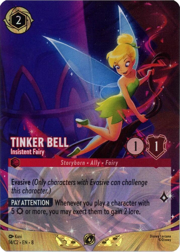 Tinker Bell - Insistent Fairy (Foil) - Disney Lorcana