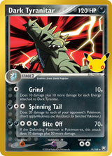 Dark Tyranitar (30C 19/109) - Pokémon