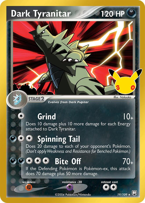 Dark Tyranitar (30C 19/109) - Pokémon