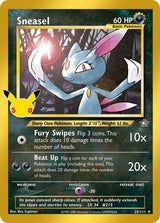 Sneasel (30C 25/111) - Pokémon