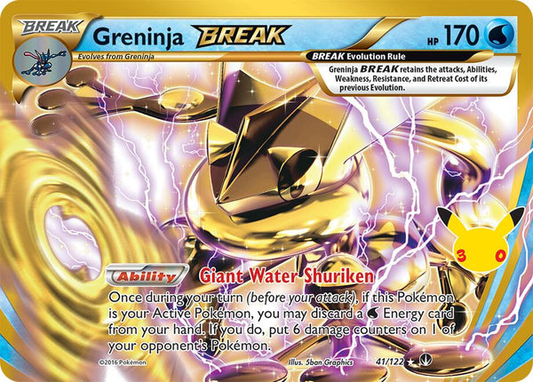 Greninja BREAK (30C 41/122) - Pokémon