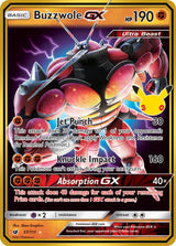 Buzzwole GX (30C 57/111) - Pokémon