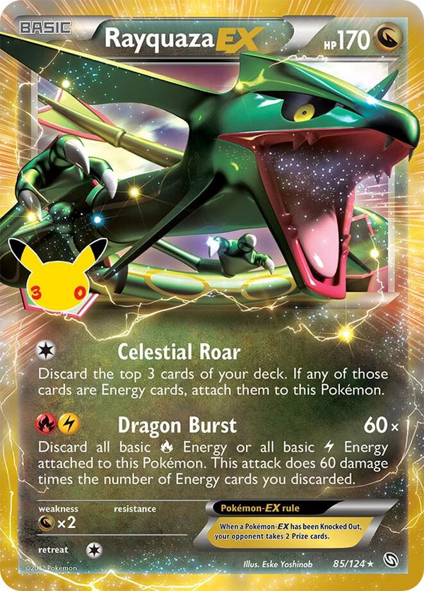 Rayquaza EX (30C 85/124) - Pokémon