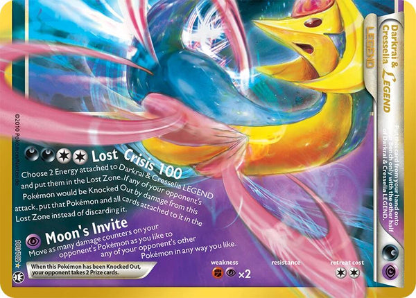 Darkrai & Cresselia Legend (Bottom) (30C 100/102) - Pokémon