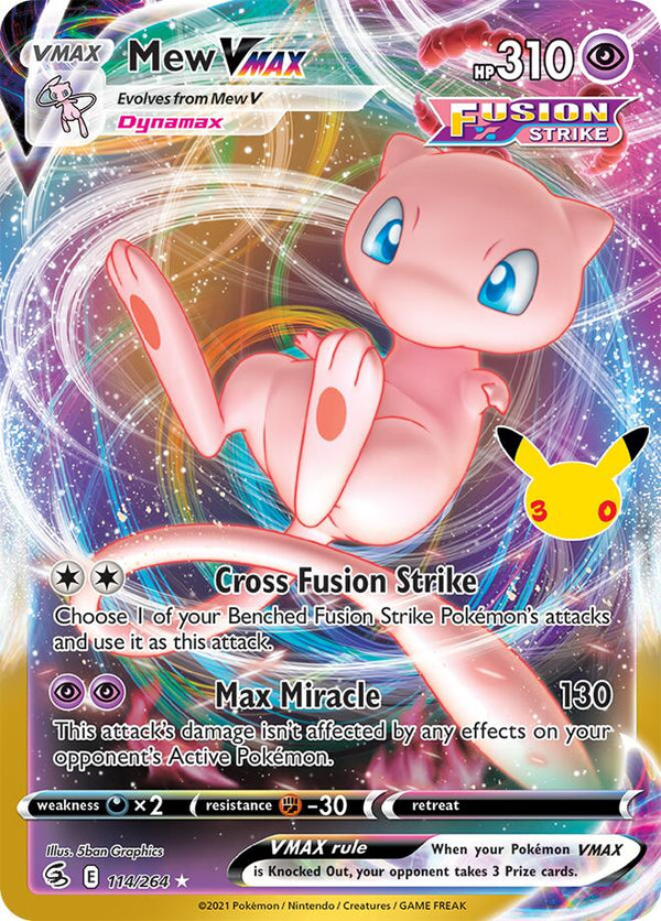 Mew VMAX (30C 114/264) - Pokémon