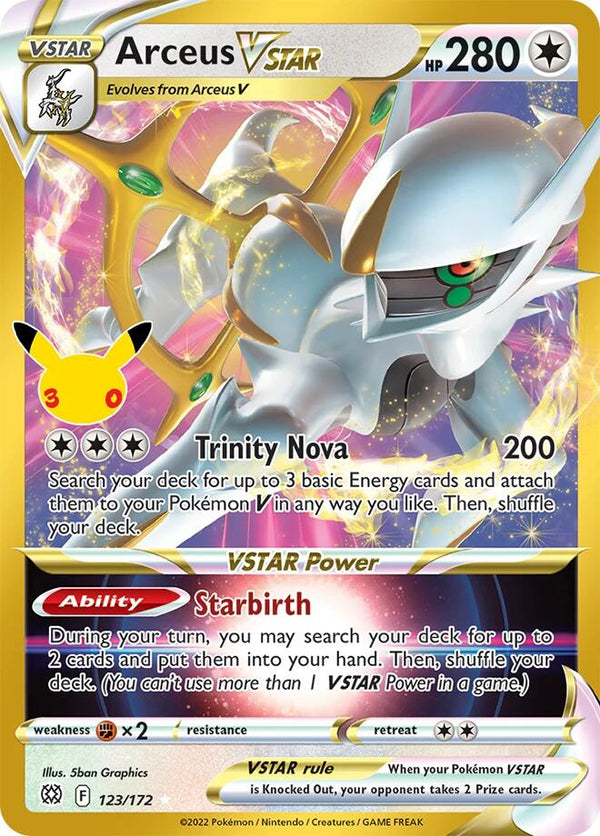 Arceus VSTAR (30C 123/172) - Pokémon