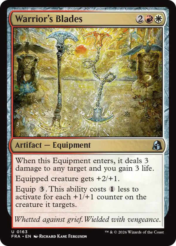 Warrior's Blades - Magic: The Gathering