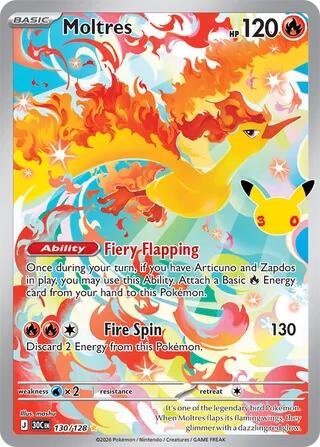 Moltres - 130/128 (30C 130/128) - Pokémon