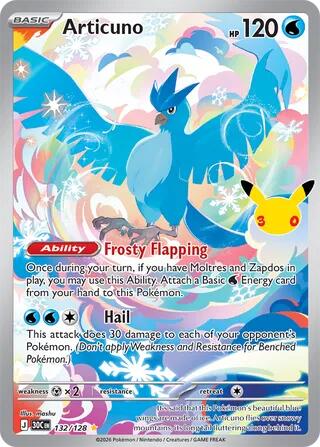 Articuno - 132/128