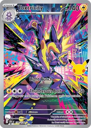 Toxtricity - 134/128 (30C 134/128) - Pokémon