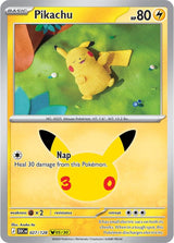 Pikachu - 027/128 (30C 027/128) - Pokémon