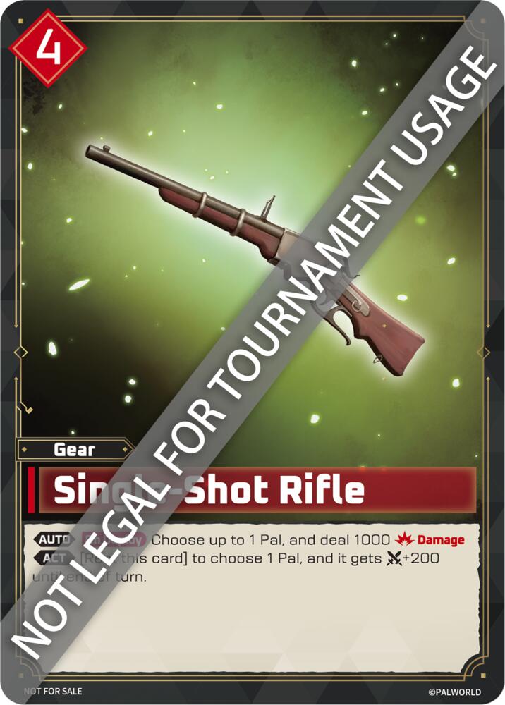 Single-Shot Rifle