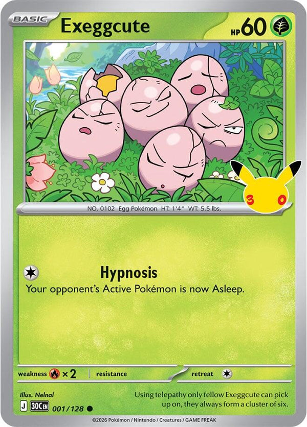 Exeggcute (30C 001/128) - Pokémon
