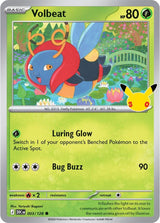 Volbeat (30C 003/128) - Pokémon