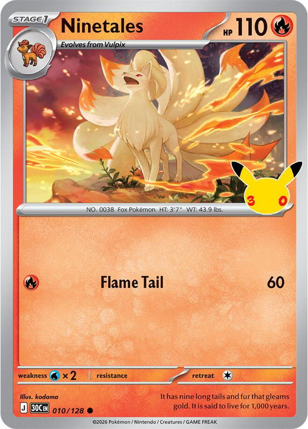 Ninetales (30C 010/128) - Pokémon