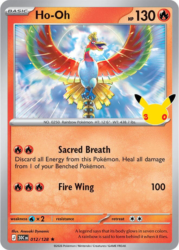 Ho-Oh (30C 012/128) - Pokémon