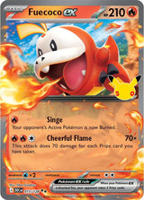 Fuecoco ex - 015/128 (30C 015/128) - Pokémon