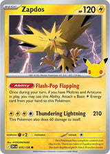 Zapdos - 055/128 (30C 055/128) - Pokémon
