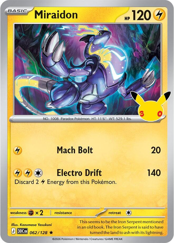 Miraidon (30C 062/128) - Pokémon