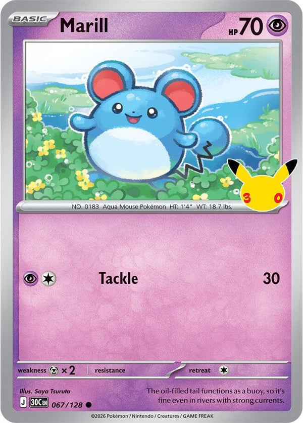 Marill (30C 067/128) - Pokémon
