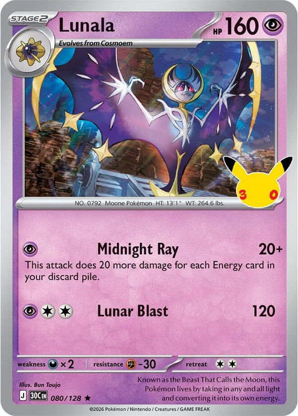 Lunala (30C 080/128) - Pokémon