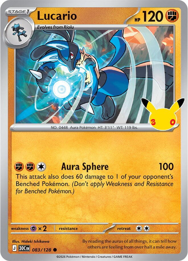 Lucario (30C 083/128) - Pokémon