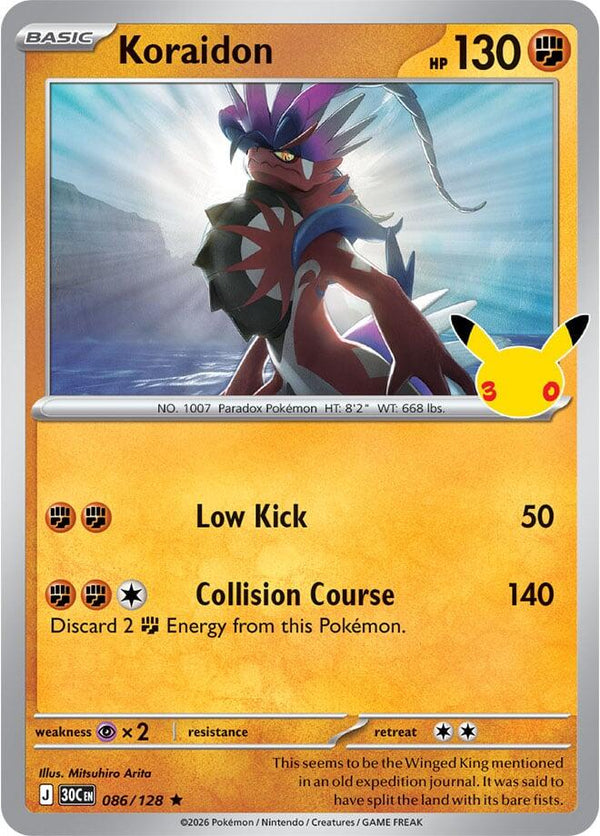 Koraidon (30C 086/128) - Pokémon