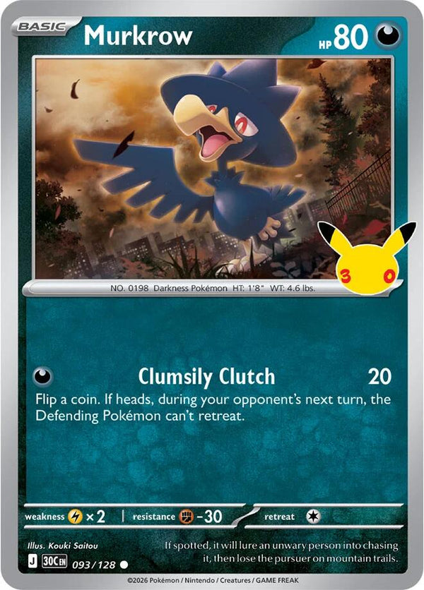 Murkrow (30C 093/128) - Pokémon