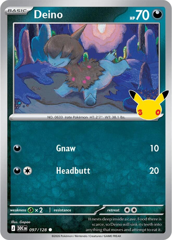 Deino (30C 097/128) - Pokémon