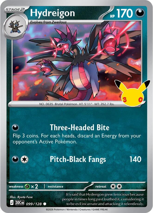Hydreigon (30C 099/128) - Pokémon