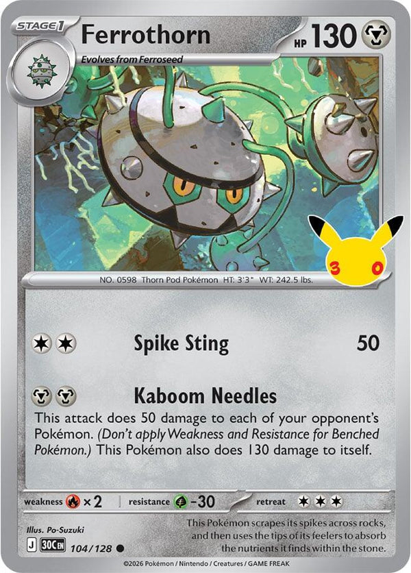 Ferrothorn (30C 104/128) - Pokémon