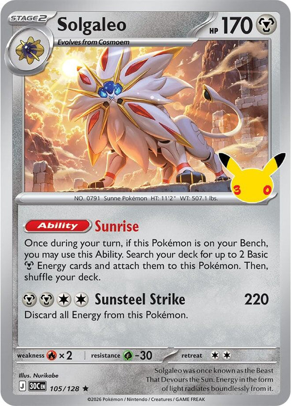 Solgaleo (30C 105/128) - Pokémon