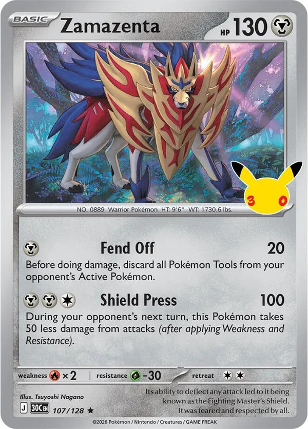Zamazenta (30C 107/128) - Pokémon